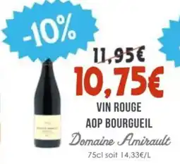 Naturalia DOMAINE AMIRAULT Vin rouge aop bourgueil offre
