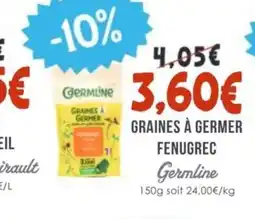 Naturalia GERMLINE Graines à germer fenugrec offre