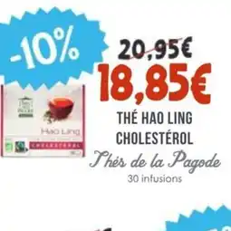 Naturalia THÉS DE LA PAGODE Thé hao ling cholestérol offre
