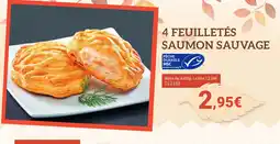 Gel 2000 4 feuilletés saumon sauvage offre