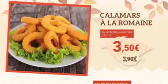 Gel 2000 Calamars à la romaine offre