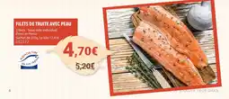 Gel 2000 Filets de truite avec peau offre