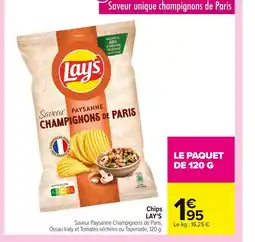 Carrefour LAY'S Chips offre