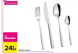 Carrefour Ménagère 24 pièces offre