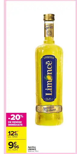 Carrefour LİMONCÈ Apéritivo offre