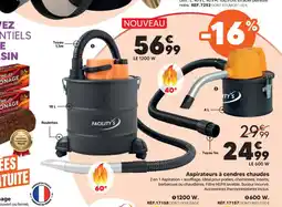 Shopix Aspirateurs à cendres chaudes offre