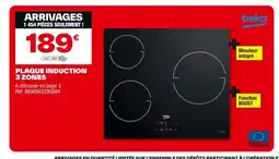 Brico Dépôt BEKO Plaque induction 3 zones offre