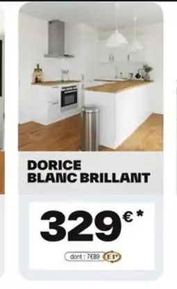 Brico Dépôt Dorice blanc brillant offre