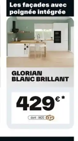 Brico Dépôt Glorian blanc brillant offre