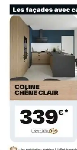 Brico Dépôt Coline chêne clair offre
