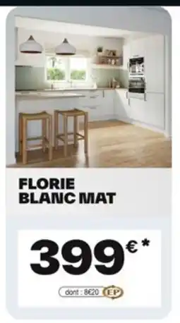 Brico Dépôt Florie blanc mat offre