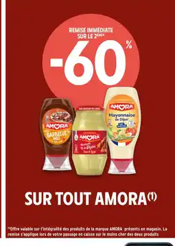 Intermarché Contact AMORA Sur tout offre