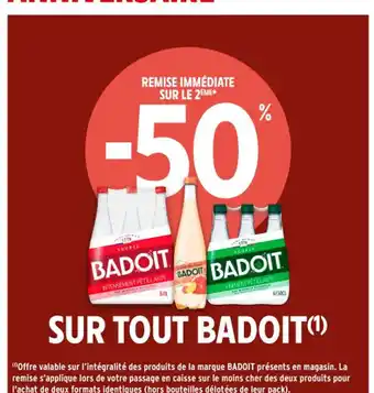 Intermarché Contact BADOIT Sur tout offre