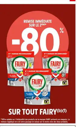 Intermarché Contact FAIRY Sur tout offre