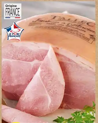 Intermarché Contact TALLEC Jambon a l'ancienne avec couenne cuit au torchon offre