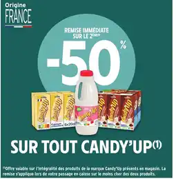 Intermarché CANDY'UP Sur tout offre