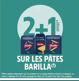 Intermarché BARILLA Sur les pâtes offre