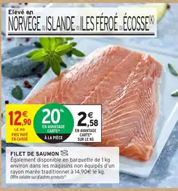 Intermarché Filet de saumon offre