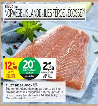 Filet de saumon