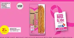 Intermarché Baguettes rustiques x4 offre