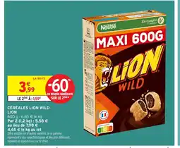 Intermarché LION Céréales lion wild offre