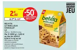 Intermarché LU Belvita le moelleux chocolat offre