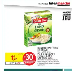 Intermarché SAINT ÉLOI Riz long grain 10min offre