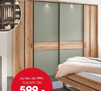 Möbel Martin Armoire à portes coulissantes offre