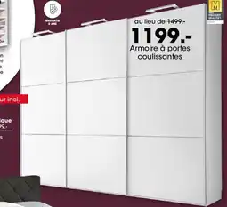 Möbel Martin Armoire à portes coulissantes offre