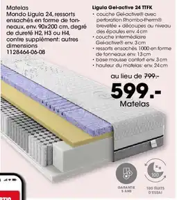Möbel Martin Matelas offre