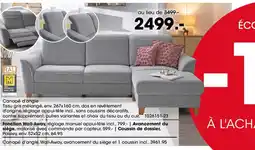 Möbel Martin Canapé d'angle offre