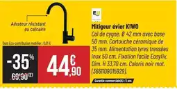 Bricorama Mitigeur évier kiwo offre