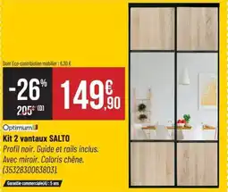 Bricorama Kit 2 vantaux salto offre