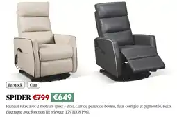Meubles Crack Spider offre