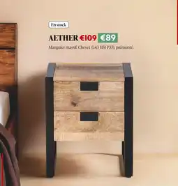 Meubles Crack AETHER Chevet offre