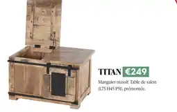 Meubles Crack TITAN offre