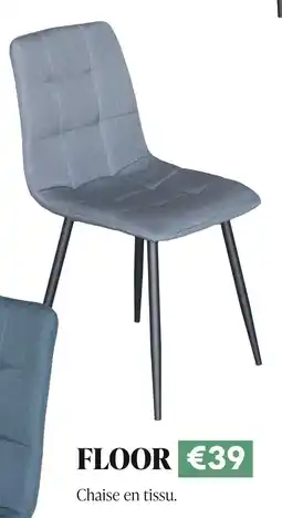 Meubles Crack FLOOR Chaise en tissu offre