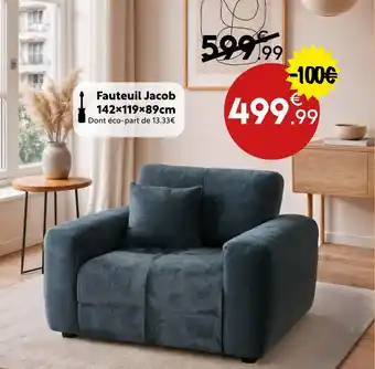 Maxi Bazar Fauteuil Jacob offre