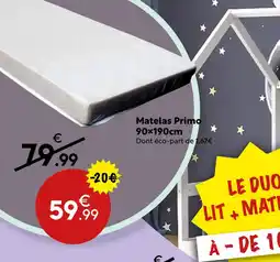 Maxi Bazar PRIMO Matelas offre