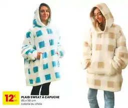 Stokomani Plaid Sweat à Capuche offre