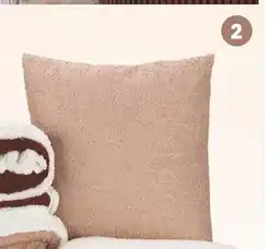 Stokomani Coussin bouclette 40 x 40 cm offre