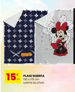 Stokomani Naruto Plaid Sherpa offre