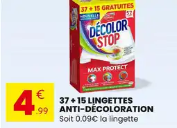 Stokomani Eau Ecarlate 37 + 15 lingettes anti-décoloration offre