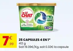 Stokomani Le Chat 25 Capsules 4 en 1 offre