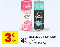 Stokomani Lenor BILLES DE PARFUM offre