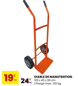 Stokomani Diable de manutention offre