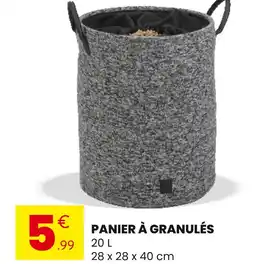 Stokomani Panier à granulés offre