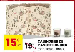 Stokomani Calendrier de l'Avent Bougies offre