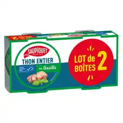 Carrefour Market SAUPIQUET Thon entier offre
