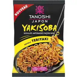 Carrefour Market TANOSHI Nouilles yakisoba façon wok offre